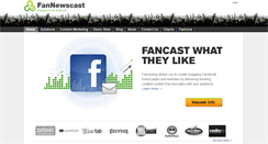 Desktop Screenshot of fannewscast.com